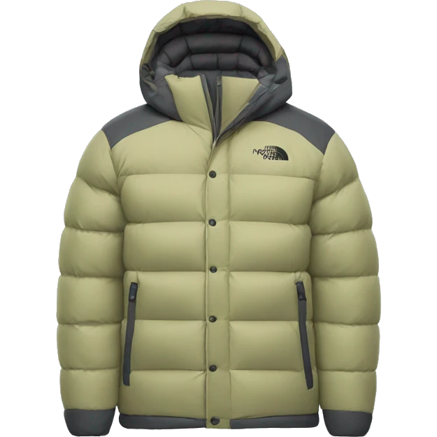 northface down jacket emoji