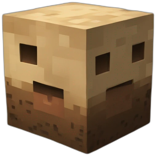 minecraft dirt block emoji
