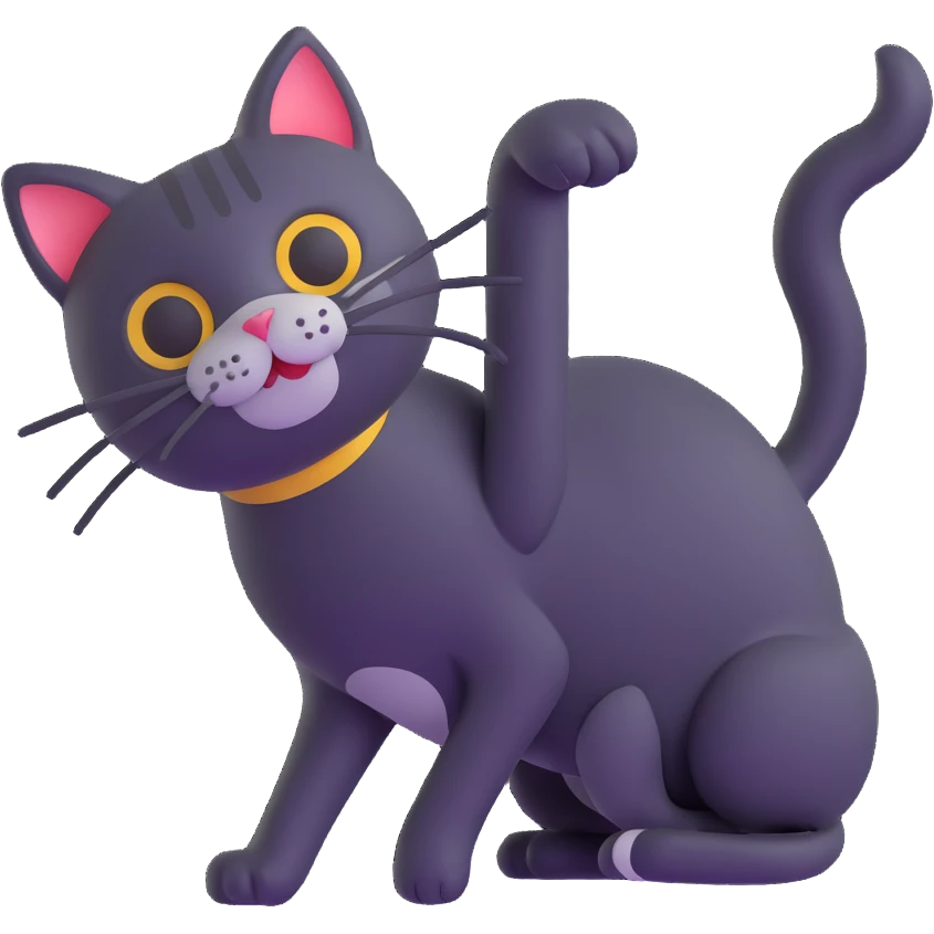 playful cat emoji