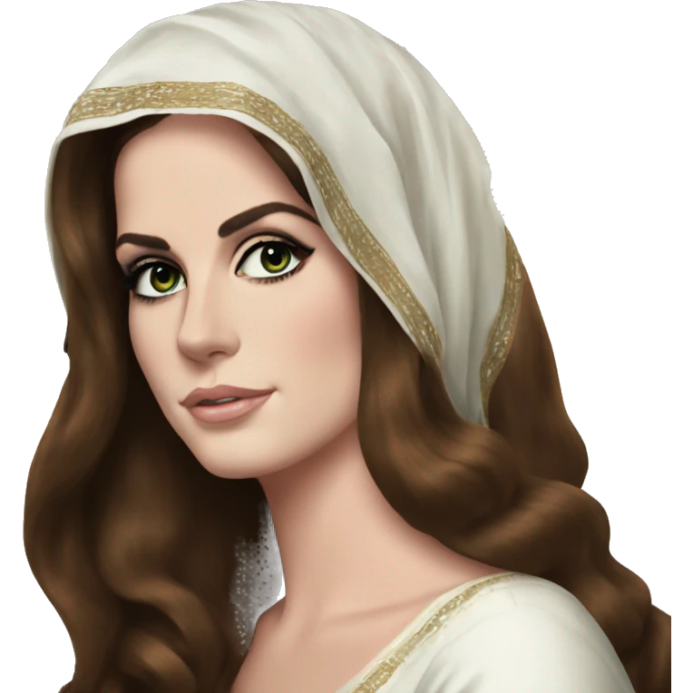 Lana del rey salutes Pakistan  emoji