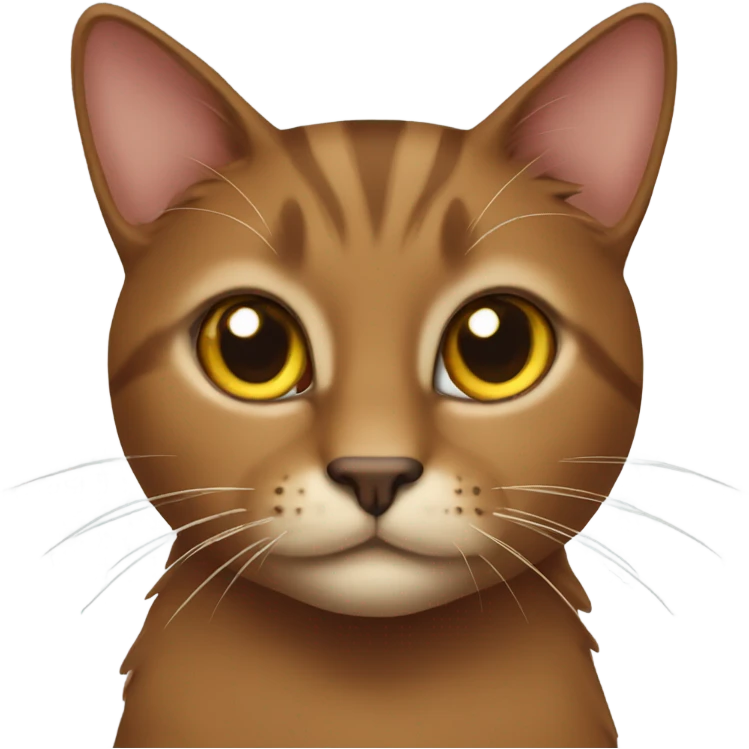 brown cat emoji