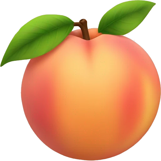 peach emoji