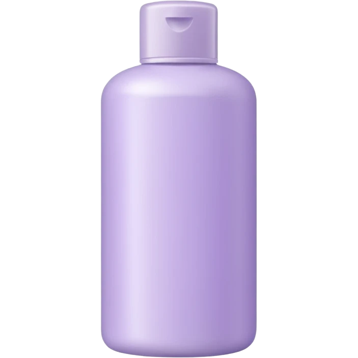 pastel lilac shampoo bottle emoji