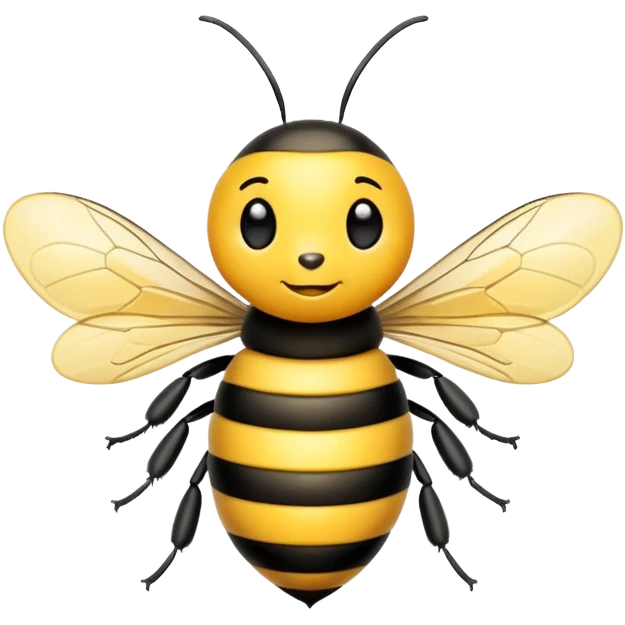 cute bee emoji
