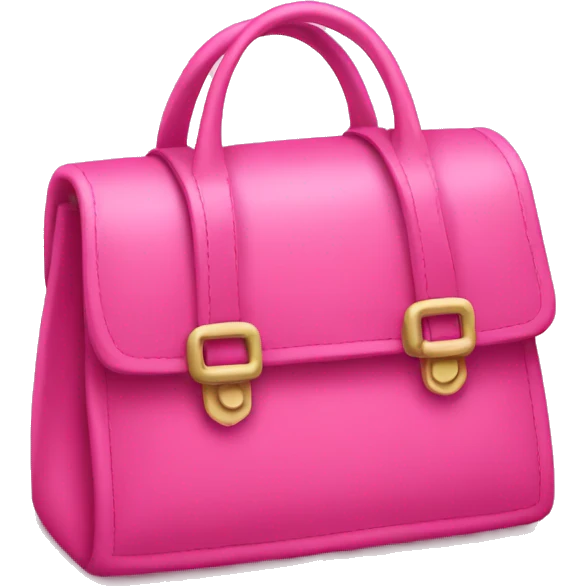 Pink bag emoji