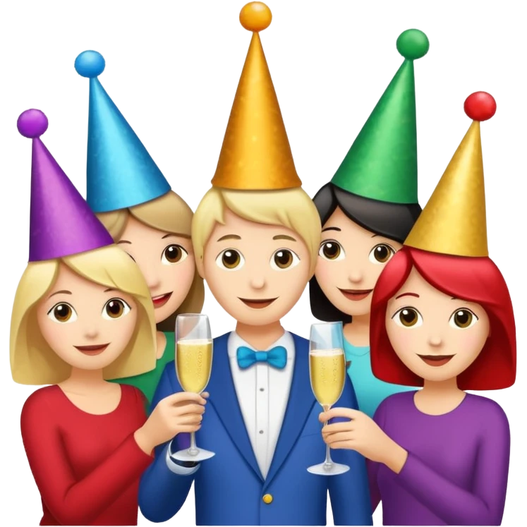 Happy holidays greetings emoji