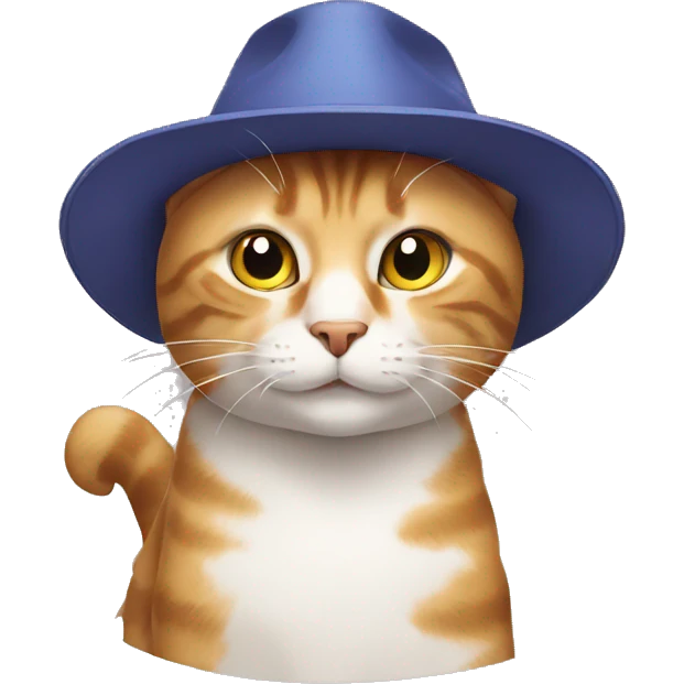 cat with hat emoji