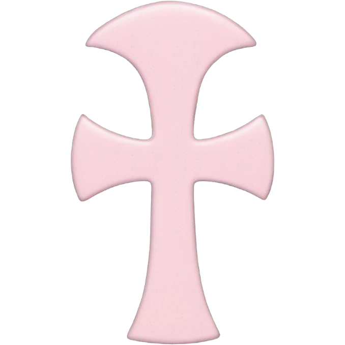 ankh light pink  emoji