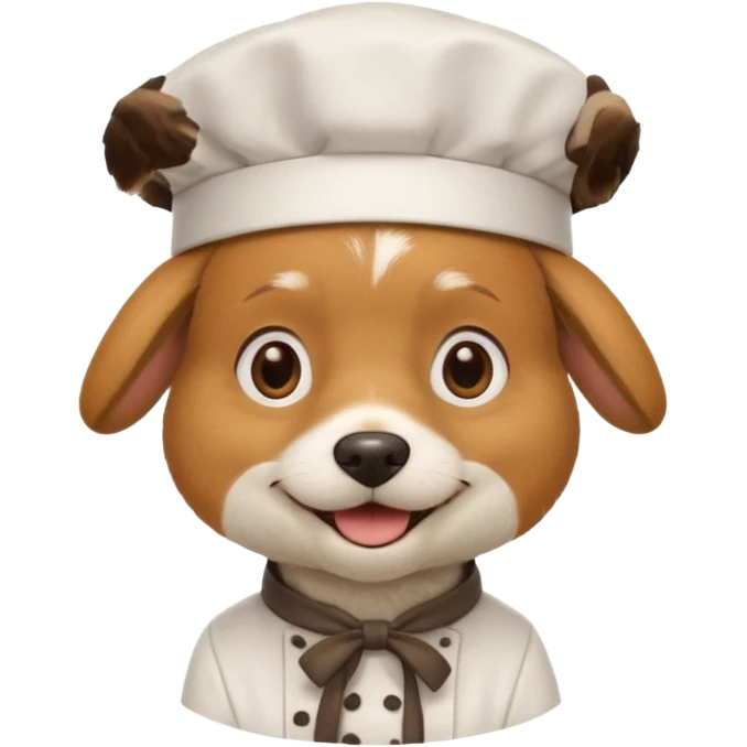 chef dog emoji