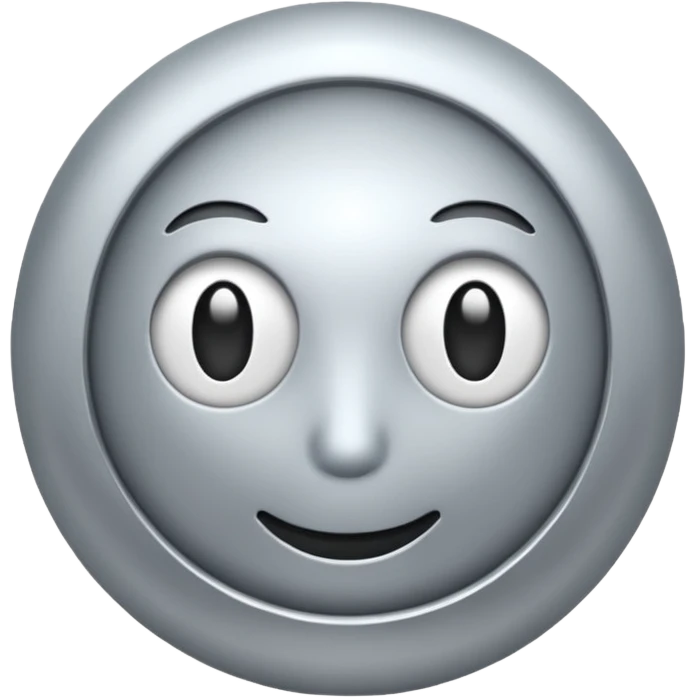 silver gloty emoji