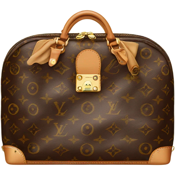 louis vuitton bag emoji