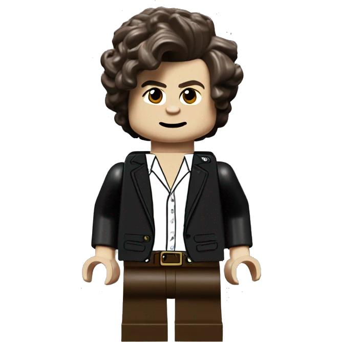 HARRY STYLES lego full body emoji