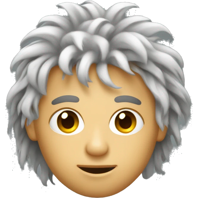 light skinned messy haired dev coding on laptop emoji