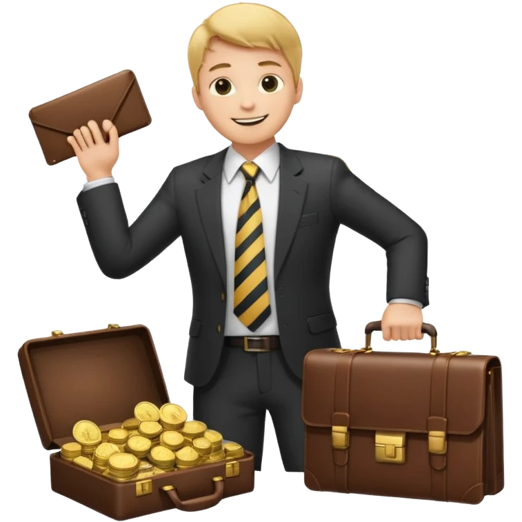 create an emoji  related to trader emoji