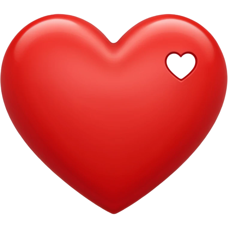 Corazón rojo emoji