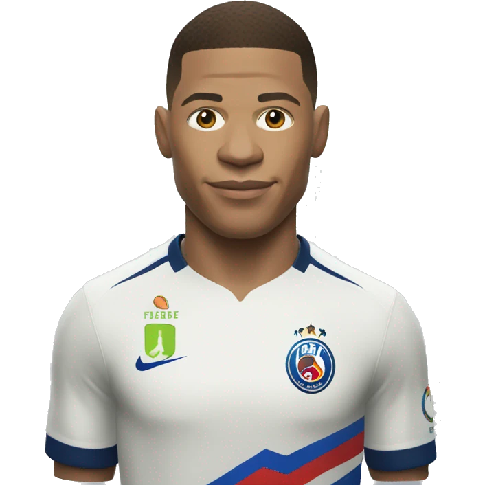 Mbappé jouant à FIFA emoji