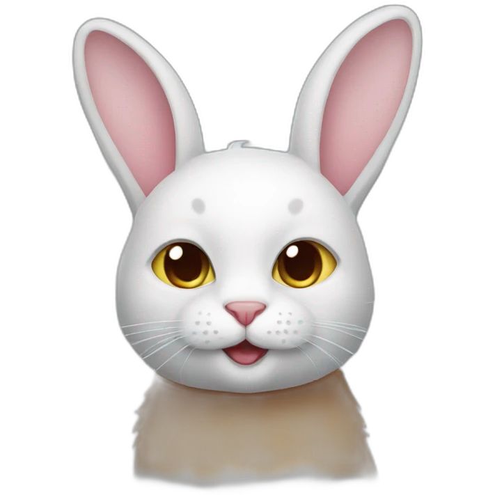 cat rabbit emoji
