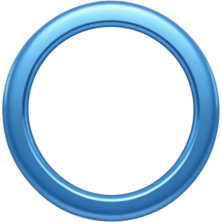 blue ring emoji