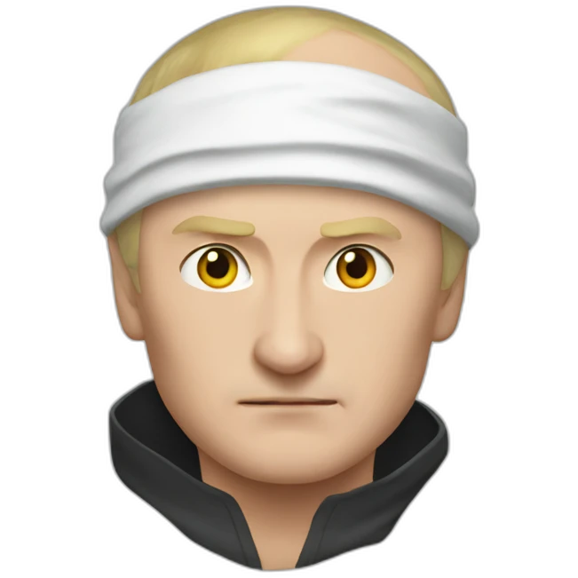 putin as a ninja emoji