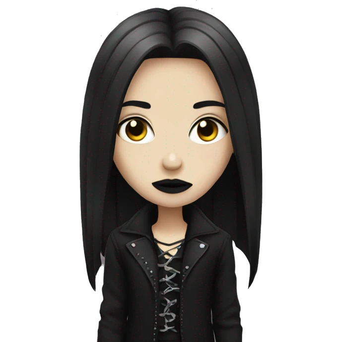 Goth emoji