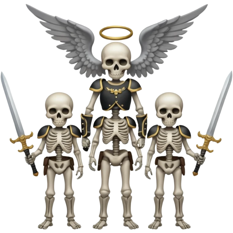 ⚓💀🪖⚔️💣🪽 emoji