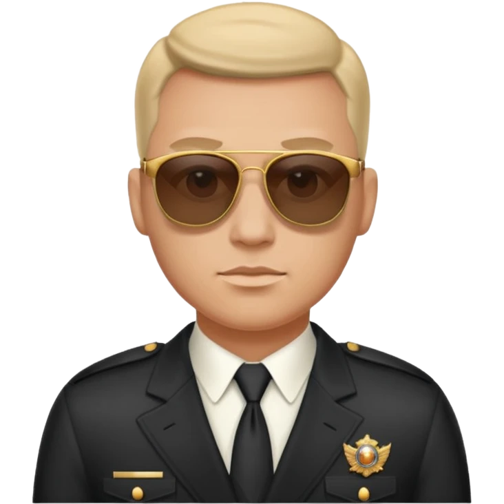bodyguard with retro outfit emoji