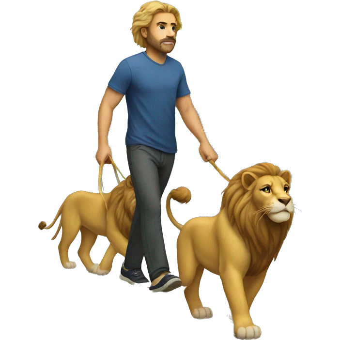lion's walk emoji