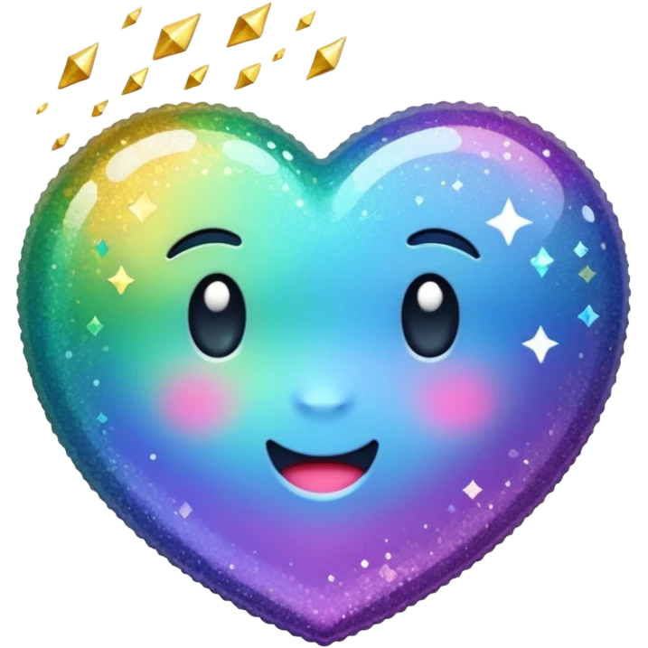 Glitter inner ciclo emoji