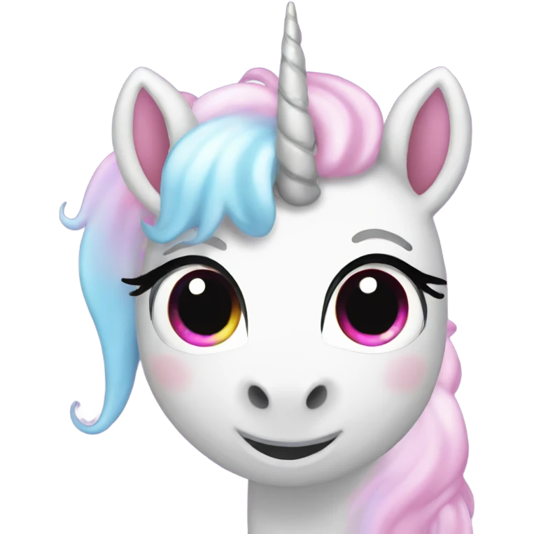 unicorn heart eyes emoji