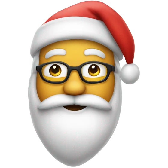 Balloon Santa emoji