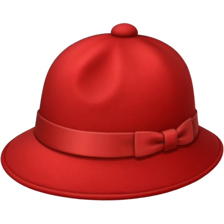 فقط کلاه به رنگ قرمز emoji