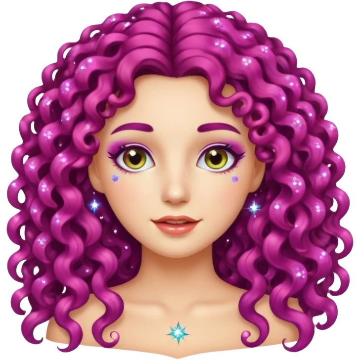 👩🏻‍🦱✨️ emoji