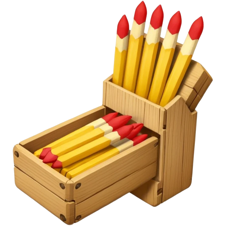 matches in matchbox emoji