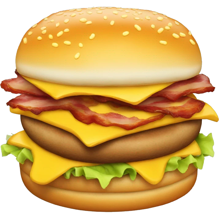 Bacon Cheeseburger emoji