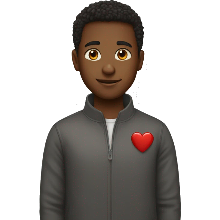 Heart with the name, Asher inside emoji