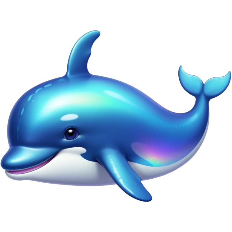 As a whale emoji