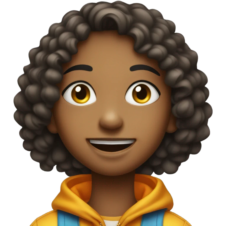 Cute and flirty emoji
