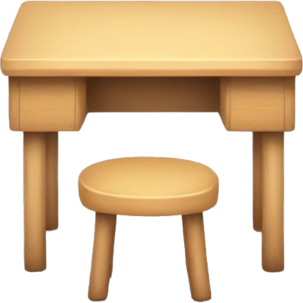 Cute desk emoji