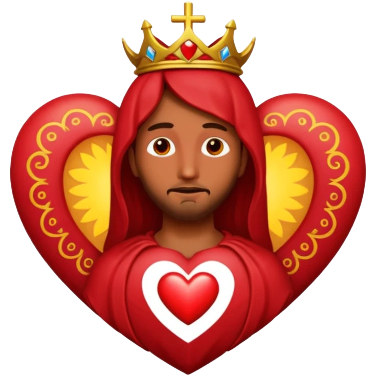 sagrado corazón de Jesús  emoji