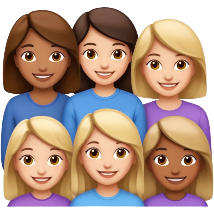 Chicas  emoji