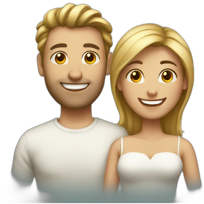 happy couple emoji