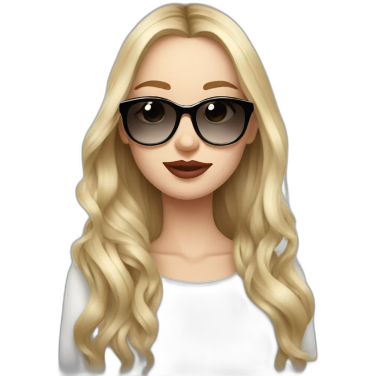 Viktoria Strok cool girl who live in Warsaw emoji