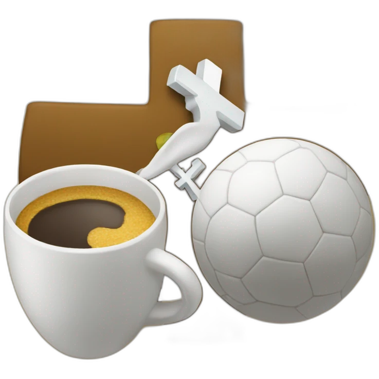 copa with a cross emoji