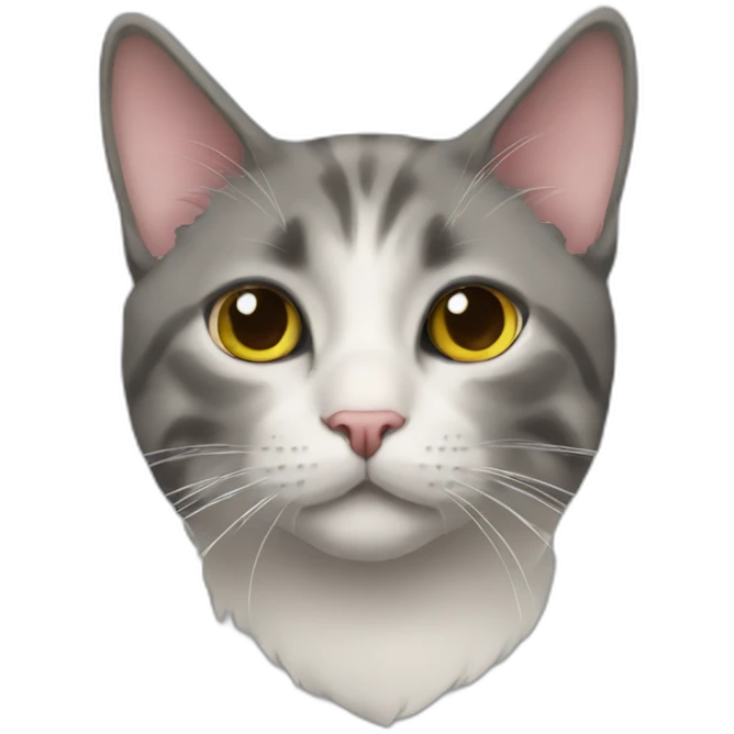Cat heart eye emoji