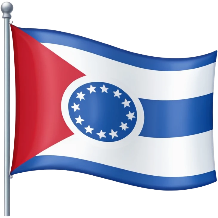 Ohio flag emoji