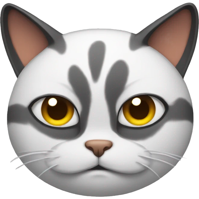 cat rolling his eyes  emoji