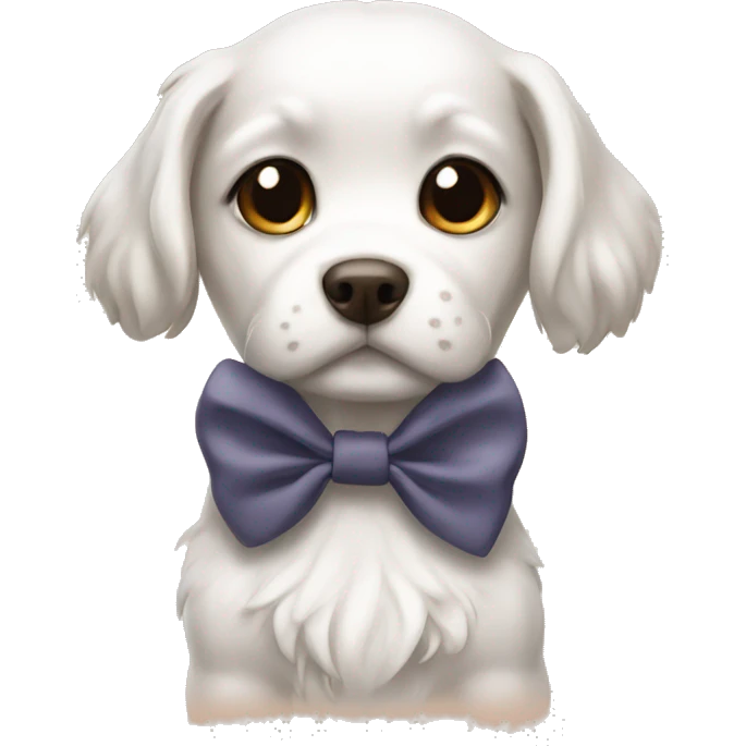 Dogs with bow emoji