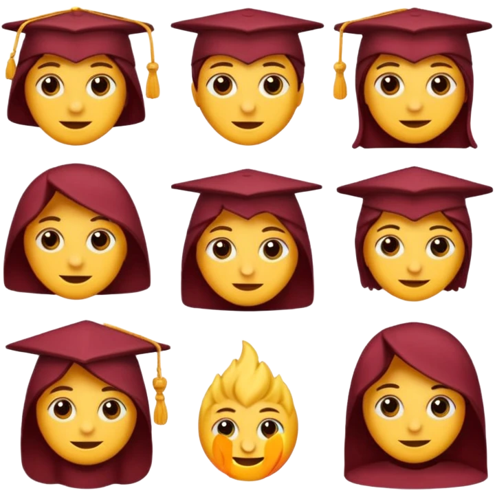 Bordo kalp emoji emoji