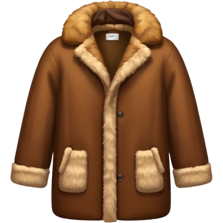 
fur coat emoji