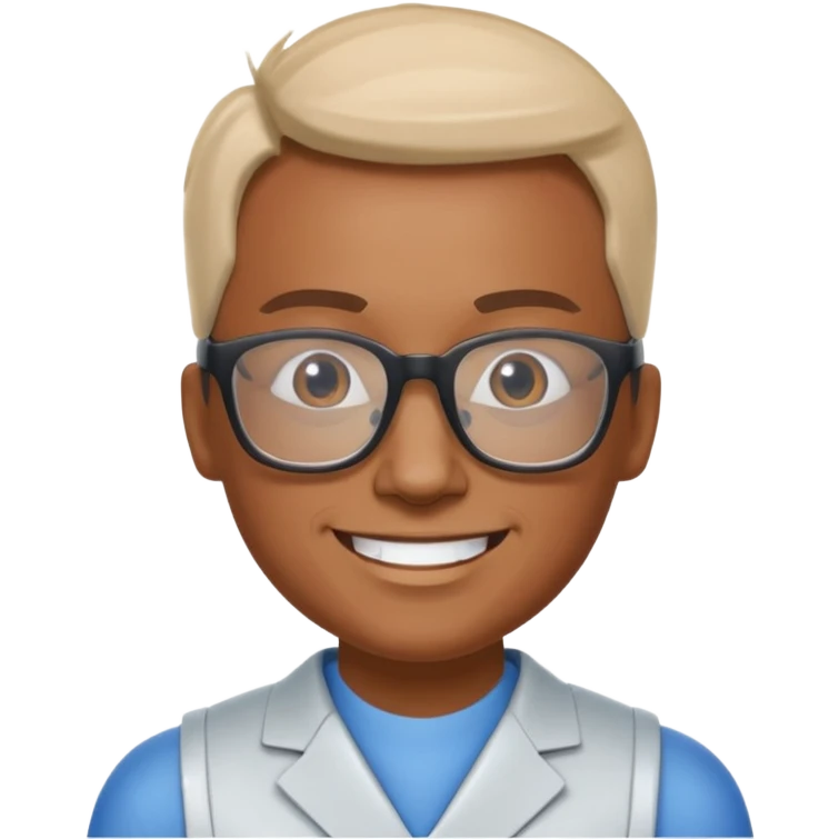 a robotics teacher emoji